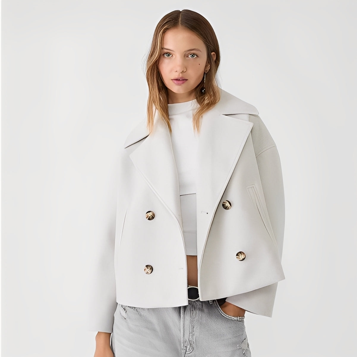 Abegail - Comfortable, loosely cut women's jacket