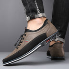 Aaron - Comfortable, Non-Slip Leather Men's Shoes