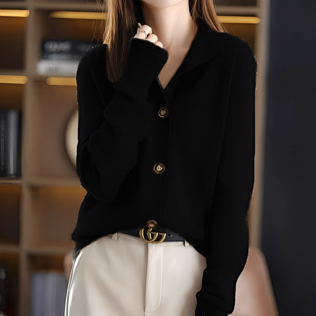 Adalynn - Trendy, Relaxed Fit Women's Jacket with Buttons