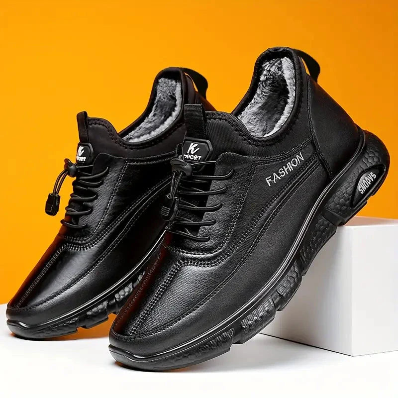 Aaron Winter Boots | Plush-Lined Hiking Shoes for Men