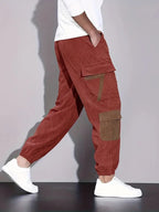 Adam Cargo Trousers | Casual Cord Trousers for Men