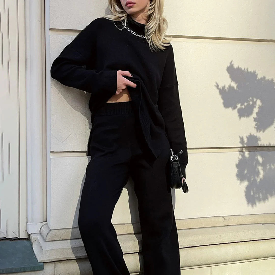 AALIYAH | Stylish Jumper with Split Women