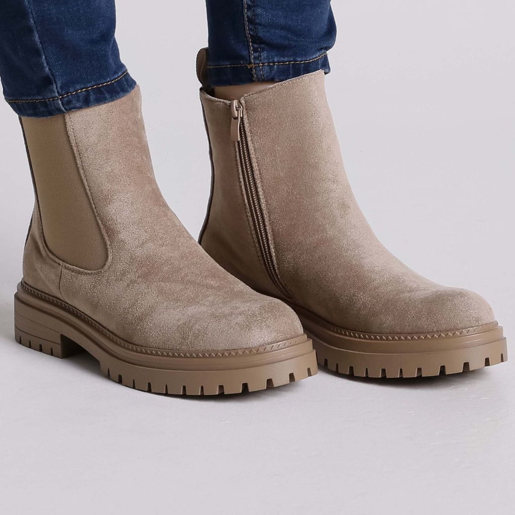 Women's Ankle Boots with Zip | Platform