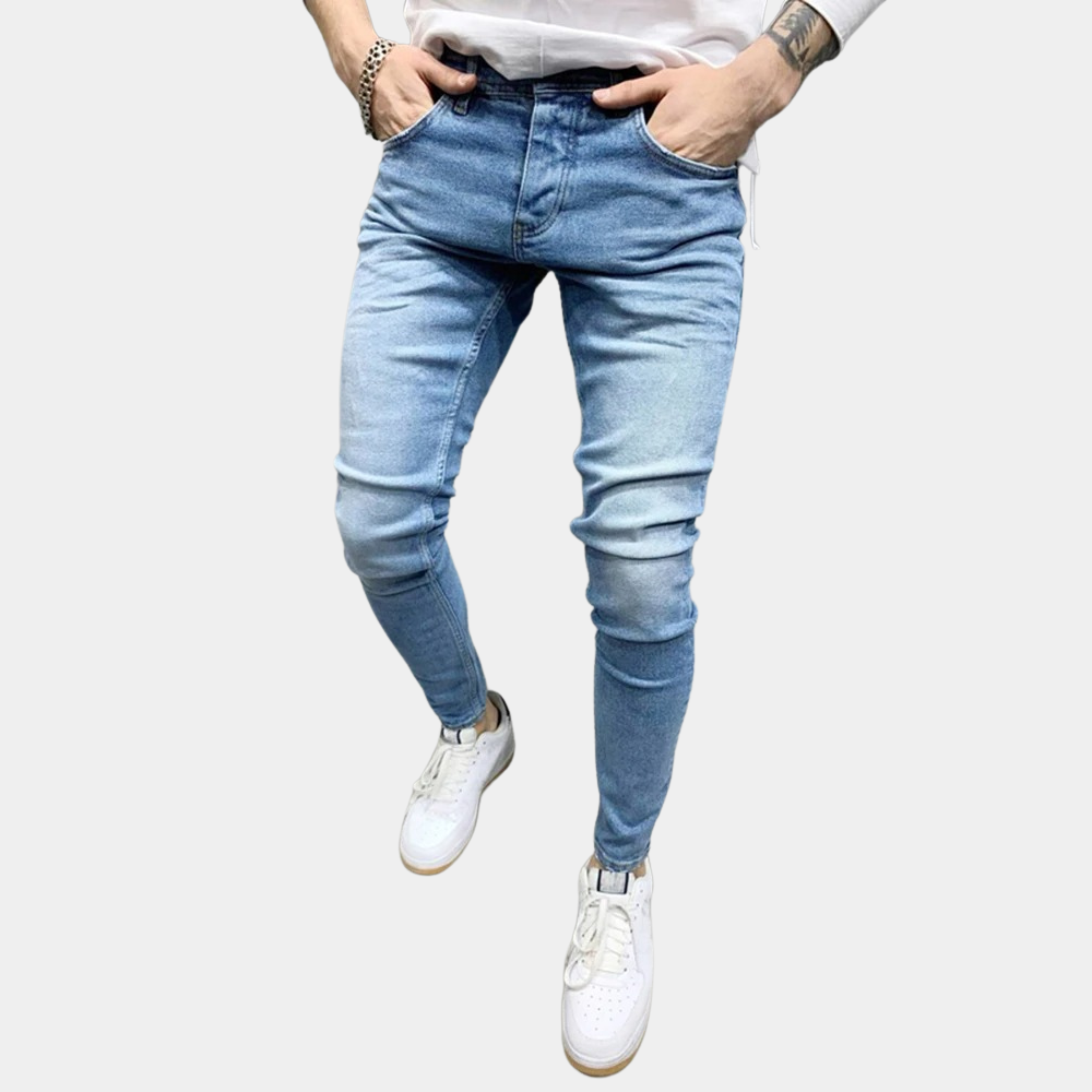 Aleksander - Trendy męskie spodnie casualowe Skinny Fit