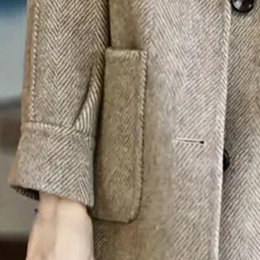 Alicja - Elegant, luxurious winter coat for women