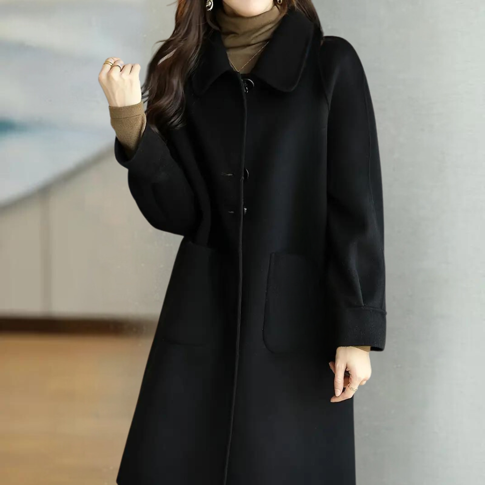 Alicja - Elegant, luxurious winter coat for women