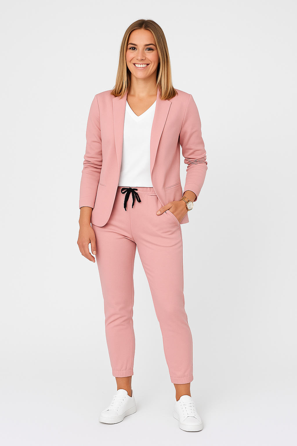 Women's Suit Set – Blazer & Trousers, Elegant & Versatile