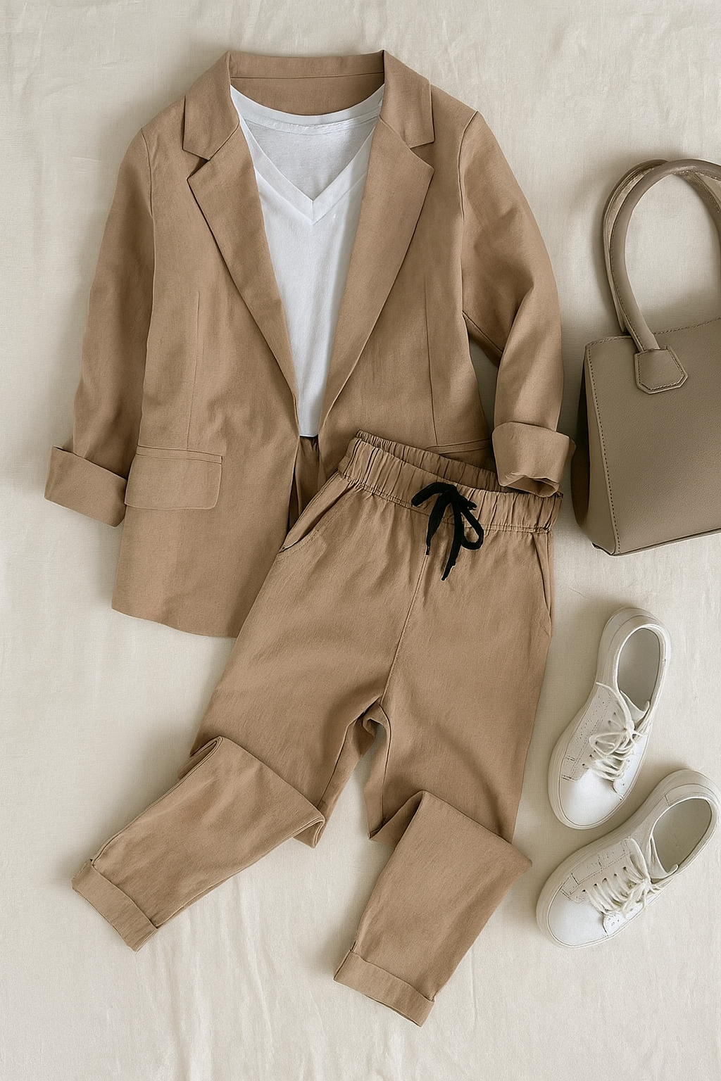 Women's Suit Set – Blazer & Trousers, Elegant & Versatile