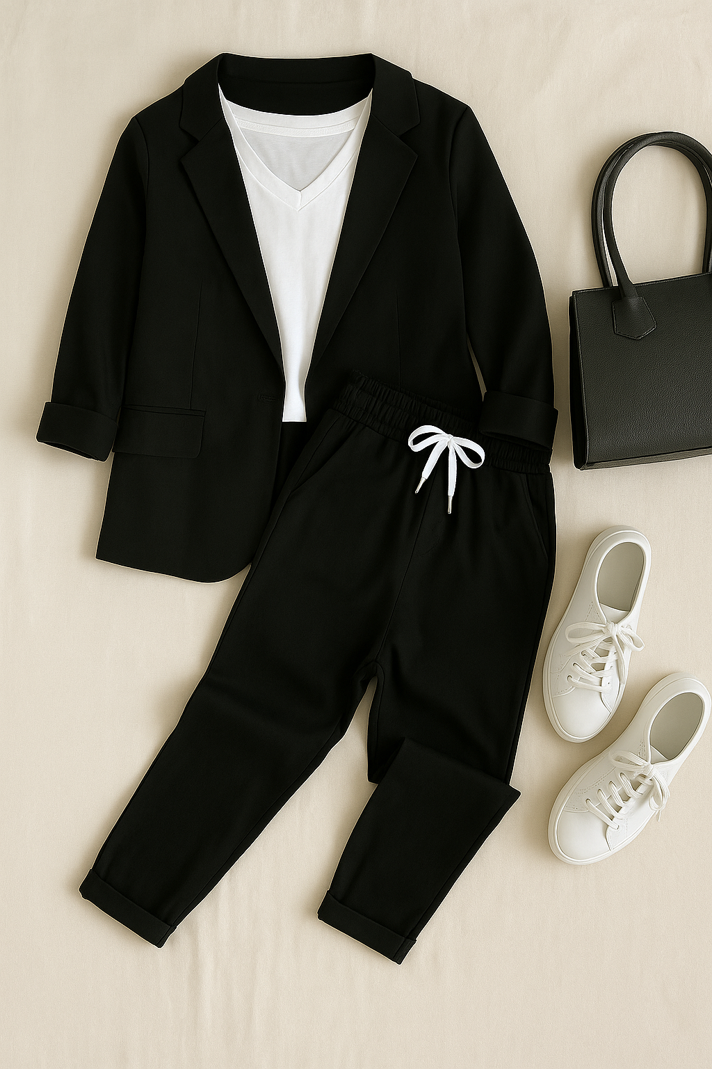 Women's Suit Set – Blazer & Trousers, Elegant & Versatile