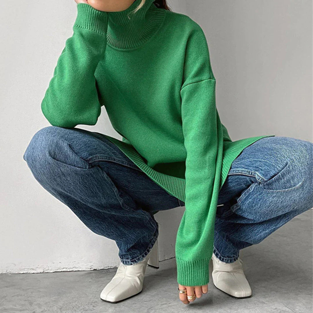 AALIYAH | Stylish Jumper with Split Women