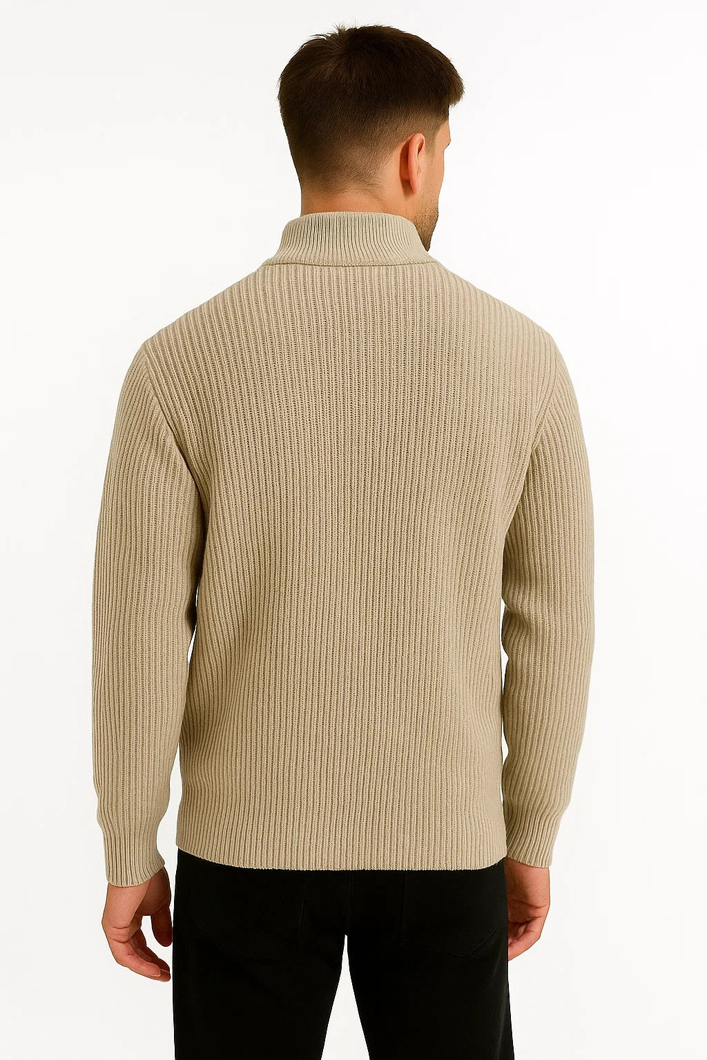 Half-Zip Sweater for Men | Versatile Look