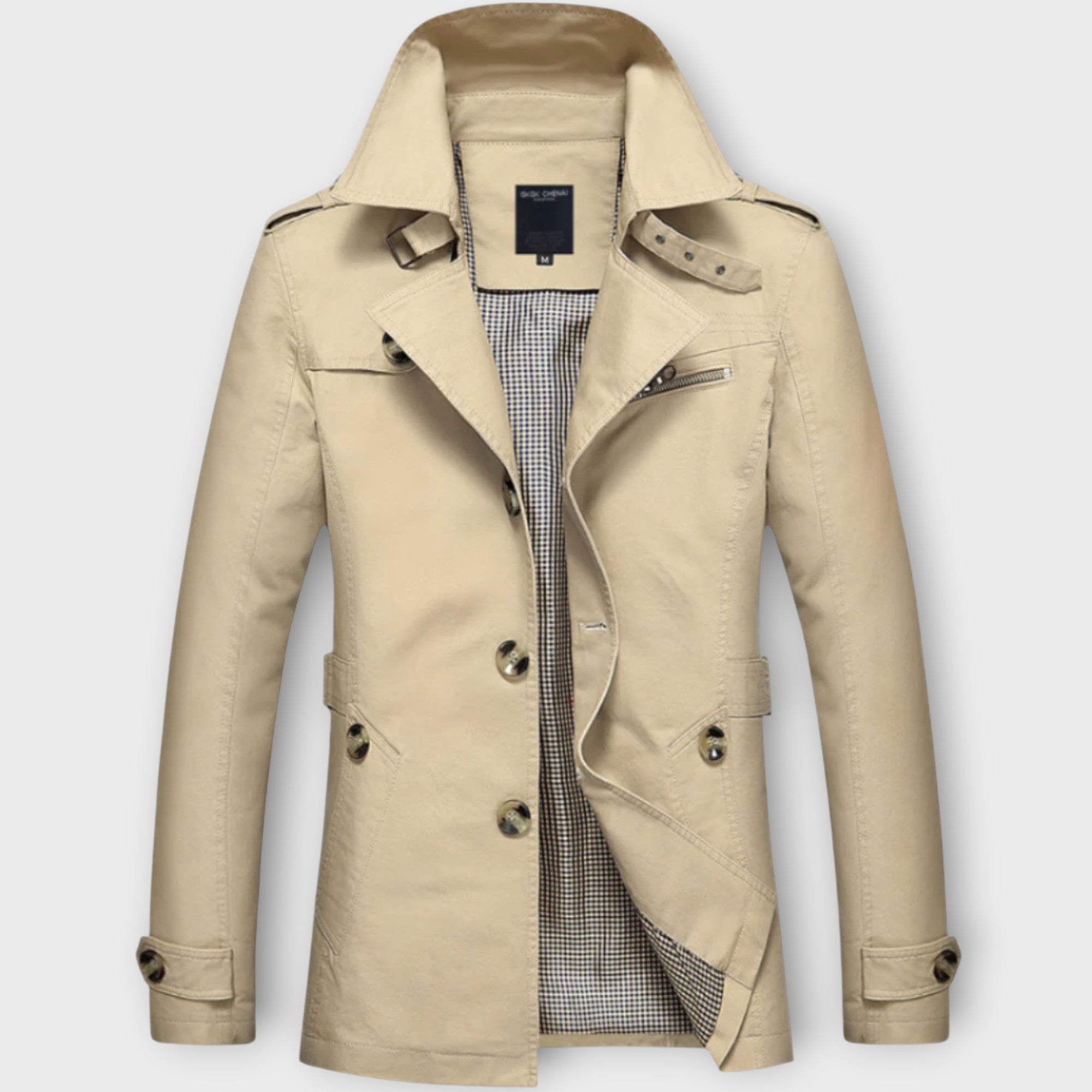 Adrian | Men's Long Waterproof Winter Coat in Larger Sizes