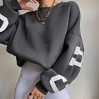 Women's Oversized Sweatshirt with Print