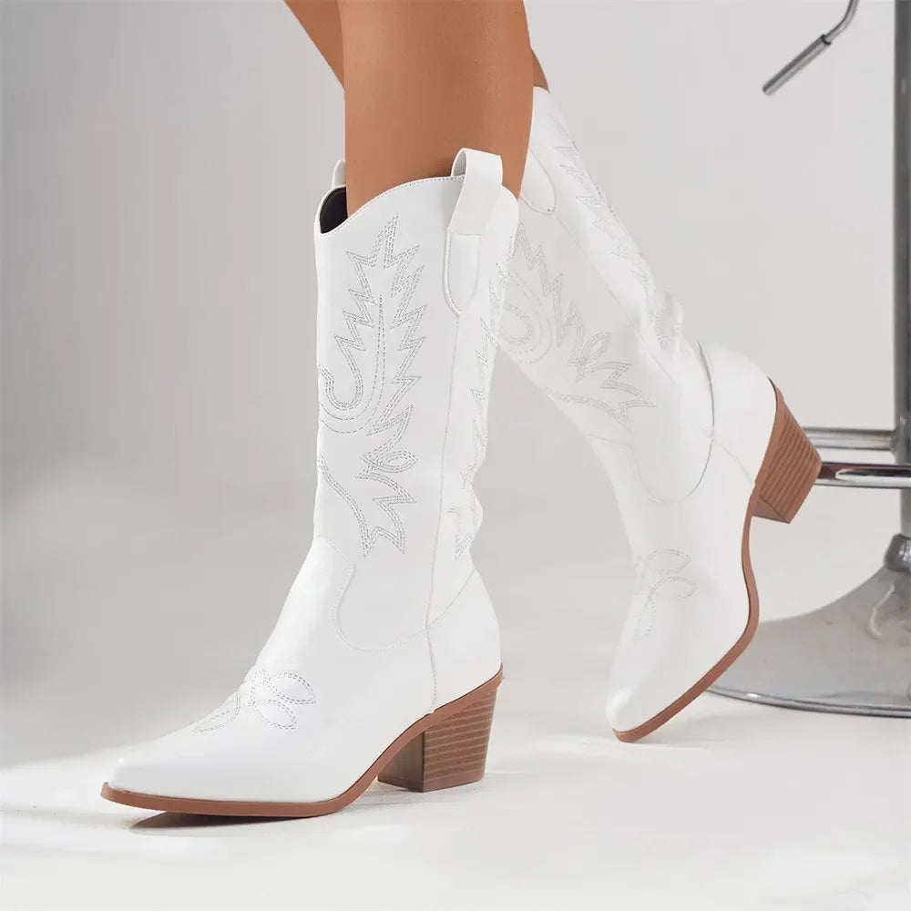 Aafje | Cowboy Boots for Women with Vintage Charm