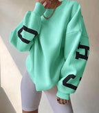 Women's Oversized Sweatshirt with Print