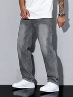 Men’s Baggy Jeans | Relaxed Fit Denim with Casual Urban Style