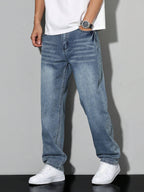 Men’s Baggy Jeans | Relaxed Fit Denim with Casual Urban Style