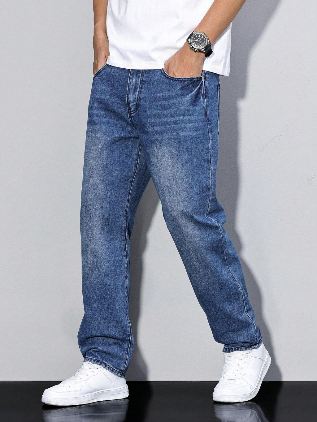 Men’s Baggy Jeans | Relaxed Fit Denim with Casual Urban Style