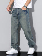 Men’s Baggy Jeans | Relaxed Fit Denim with Casual Urban Style
