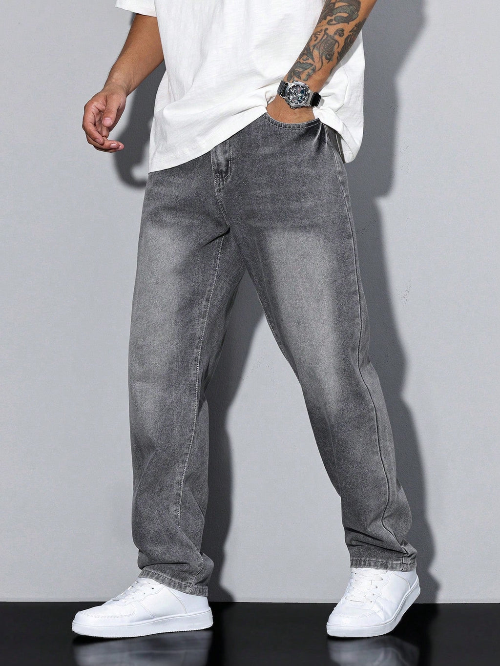 Men’s Baggy Jeans | Relaxed Fit Denim with Casual Urban Style