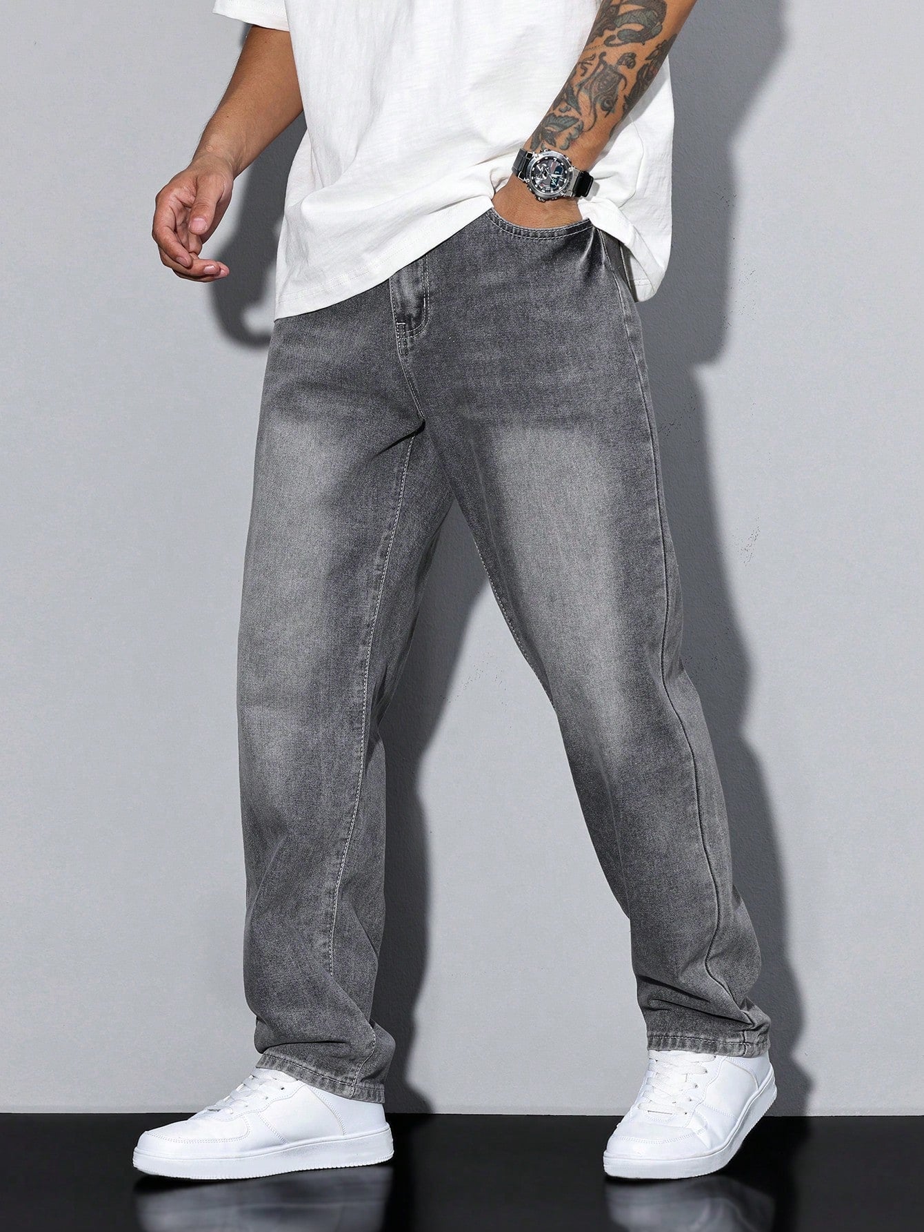 Men’s Baggy Jeans | Relaxed Fit Denim with Casual Urban Style