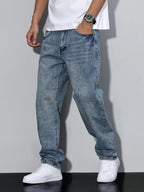 Men’s Baggy Jeans | Relaxed Fit Denim with Casual Urban Style