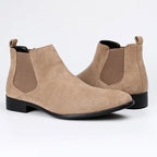 Men's Chelsea Boots with Elastic Panels