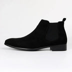 Men's Chelsea Boots with Elastic Panels