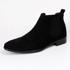 Men's Chelsea Boots with Elastic Panels