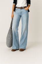Wide Leg Denim Jeans for Women | Relaxed & Stylish