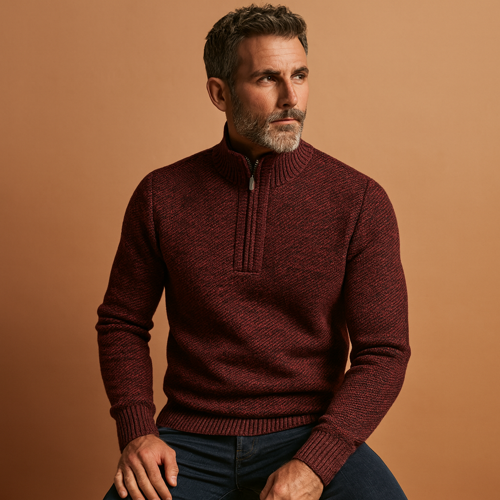 Lightweight Men’s Smart Jumper for Work and Casual Wear